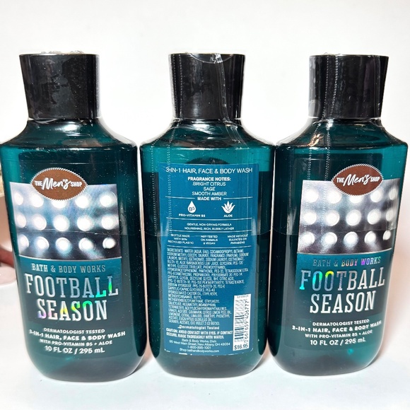FOOTBALL SEASON 3-in-1 Hair, Face & Body Wash - Picture 2 of 4